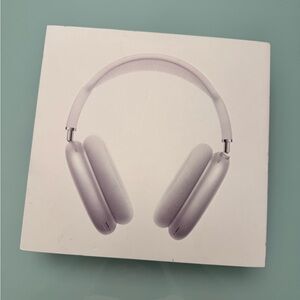 Apple AirPods Max - Silver (Lightning) | w/ Box & Pink Case | Excellent/Like New